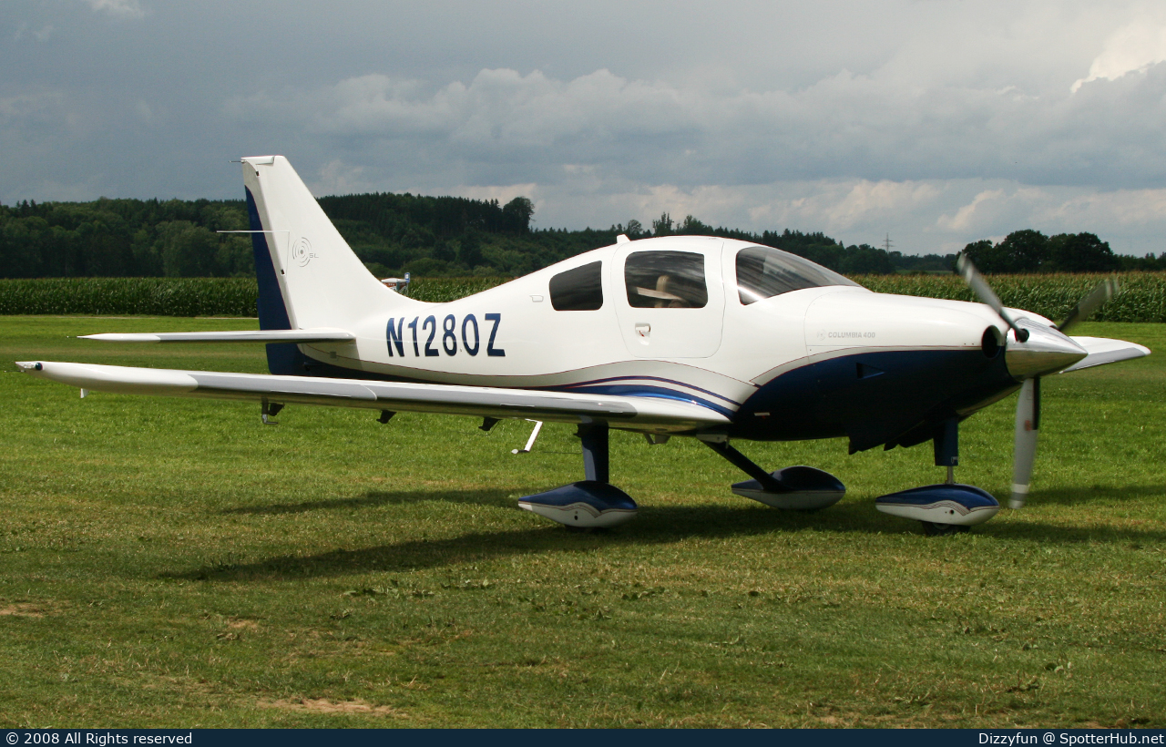 Photo of N1280Z - Lancair Columbia 400 operated by Private