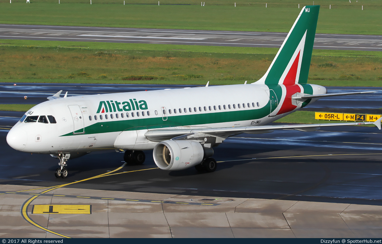 Photo of EI-IMU - Airbus A319-111 operated by Alitalia