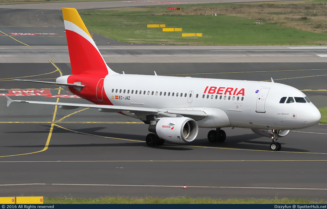 Photo of EC-JAZ - Airbus A319-111 operated by Iberia