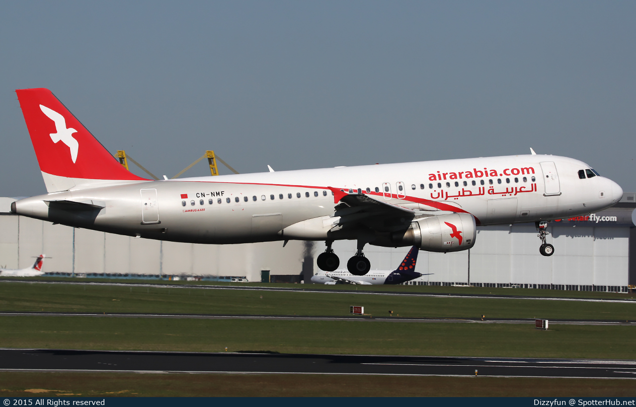Photo of CN-NMF - Airbus A320-214 operated by Air Arabia Maroc