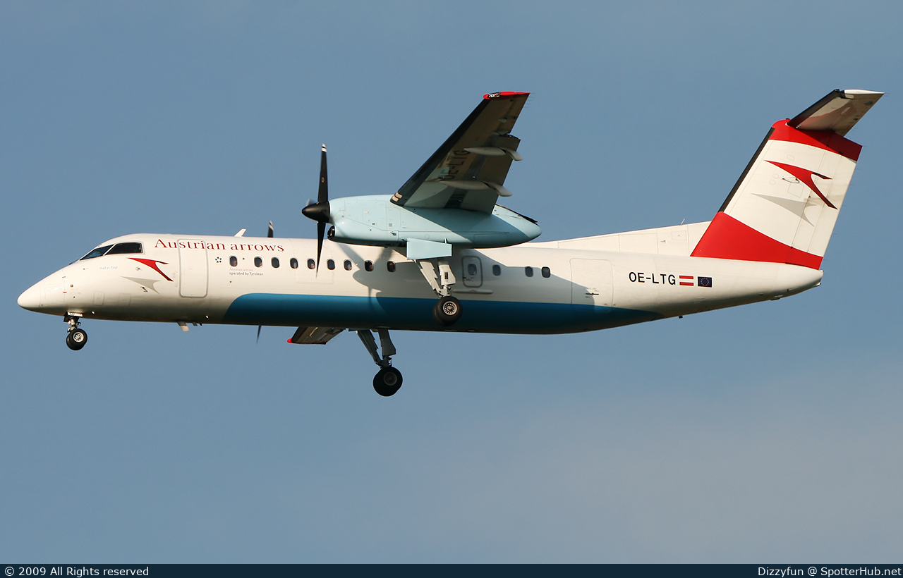 Photo of OE-LTG - Bombardier DHC-8-314 Dash 8 Q300 operated by Austrian Arrows (opb Tyrolean Airways)