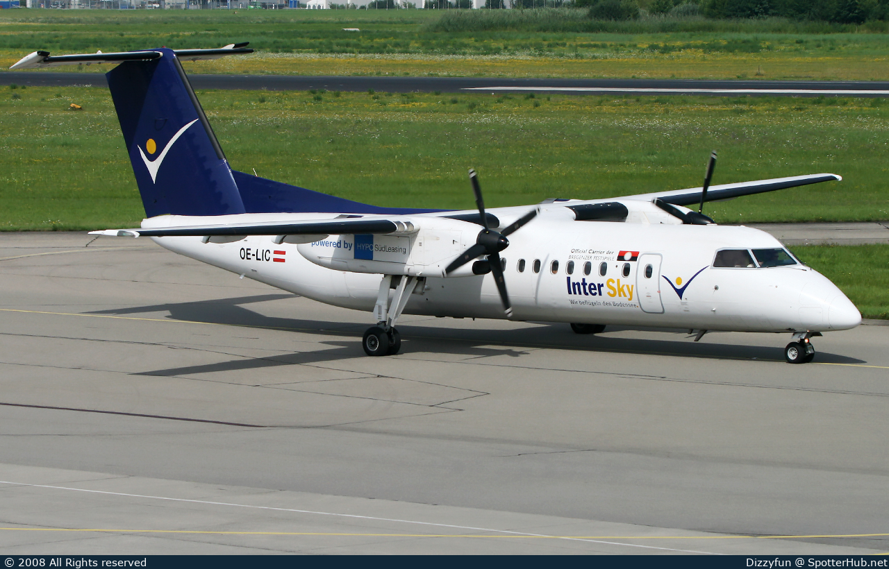Photo of OE-LIC - Bombardier DHC-8-314 Dash 8 Q300 operated by InterSky
