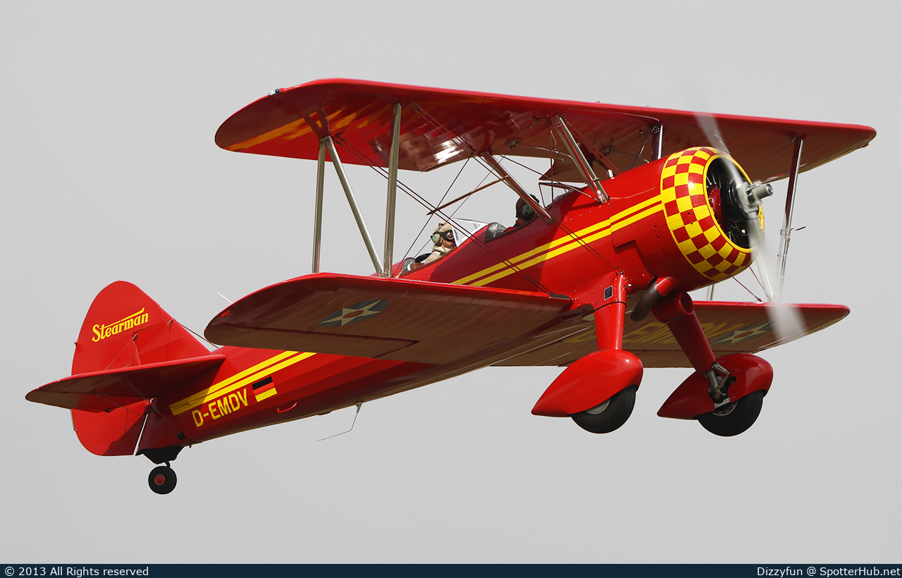Photo of D-EMDV - Boeing PT-13D Kaydet operated by Private