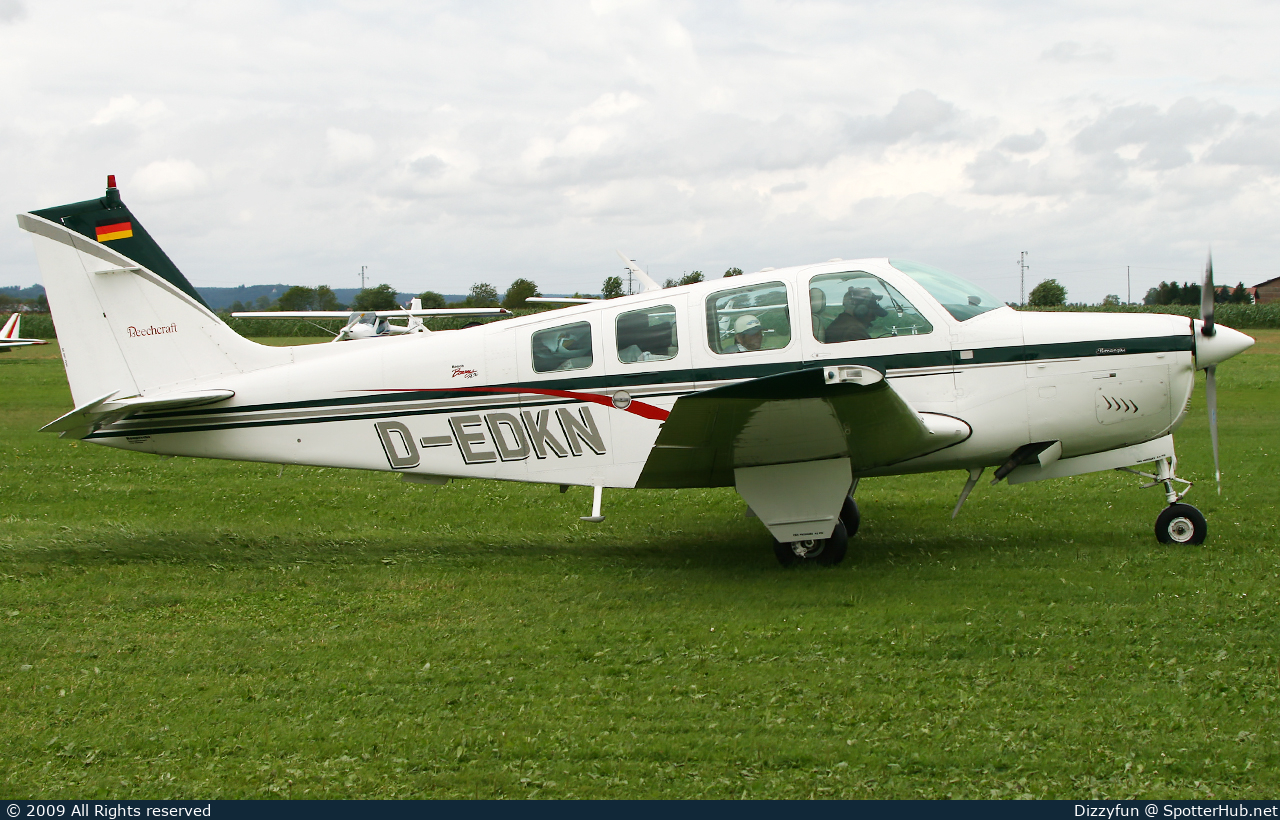 Photo of D-EDKN - Beechcraft A36 Bonanza operated by Private
