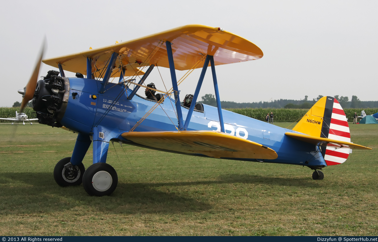Photo of N60HW - Boeing PT-17 Kaydet operated by Private