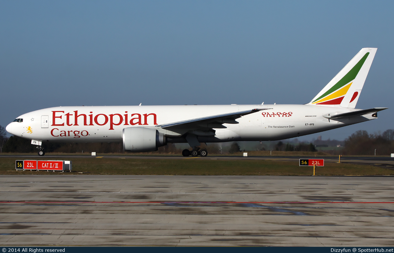 Photo of ET-APS - Boeing 777-F6N operated by Ethiopian Airlines Cargo