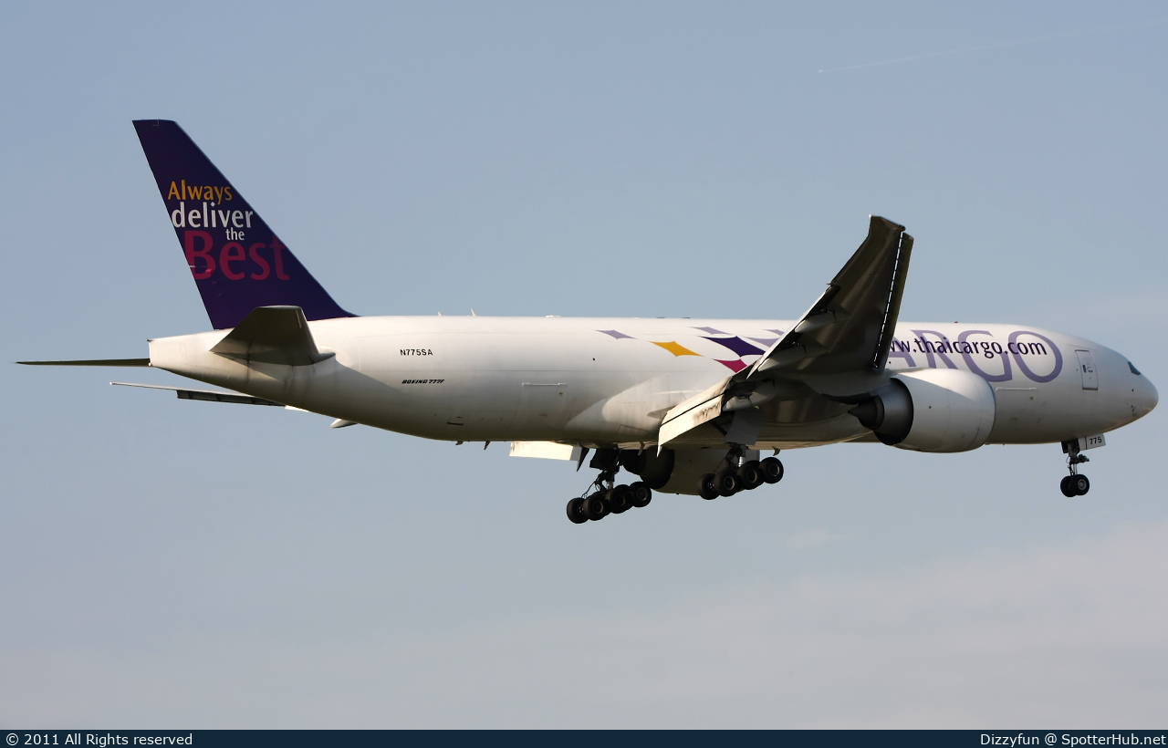Photo of N775SA - Boeing 777-FZB operated by Thai Cargo (opb Southern Air)