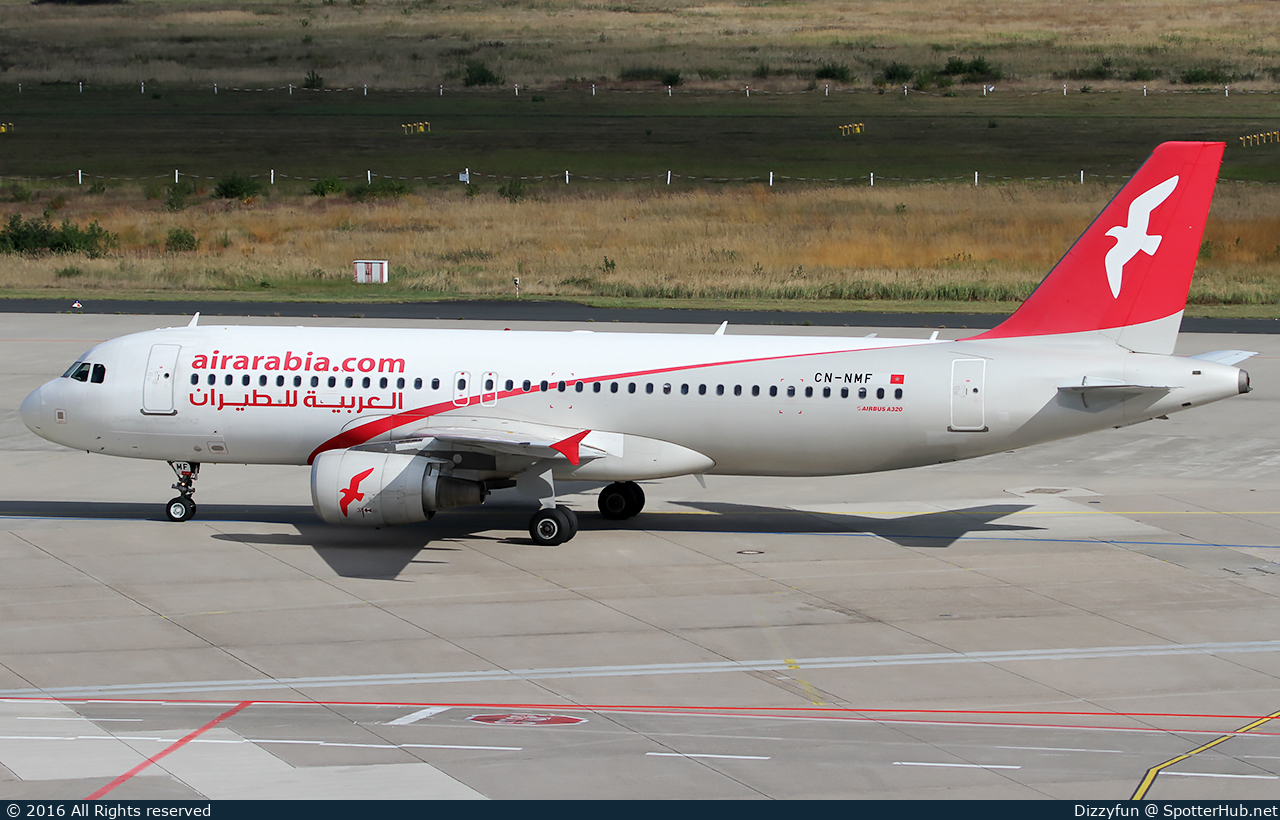 Photo of CN-NMF - Airbus A320-214 operated by Air Arabia Maroc