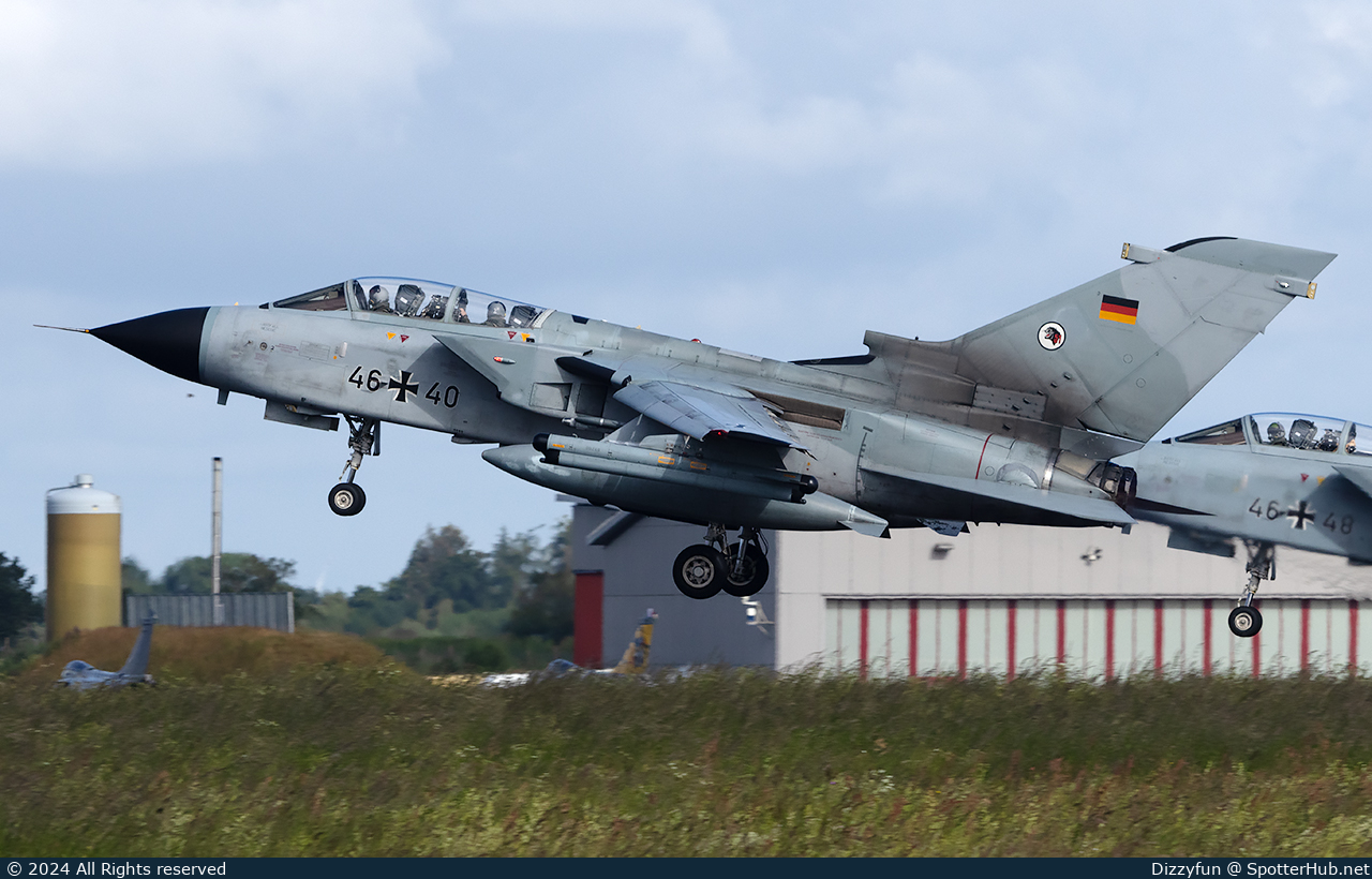 Photo of 46+40 - Panavia Tornado ECR operated by German Air Force
