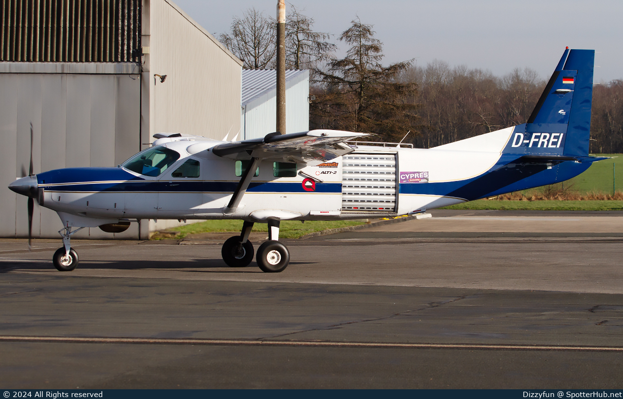 Photo of D-FREI - Cessna 208B Grand Caravan operated by Private