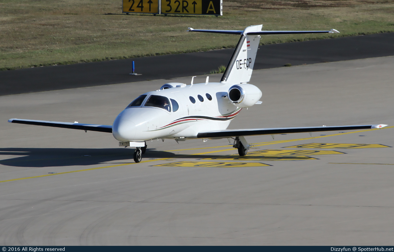 Photo of OE-FCP - Cessna 510 Citation Mustang operated by Fly Tyrol