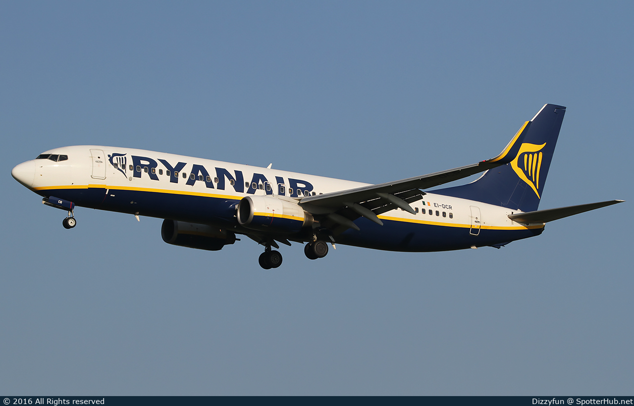 Photo of EI-DCR - Boeing 737-8AS operated by Ryanair