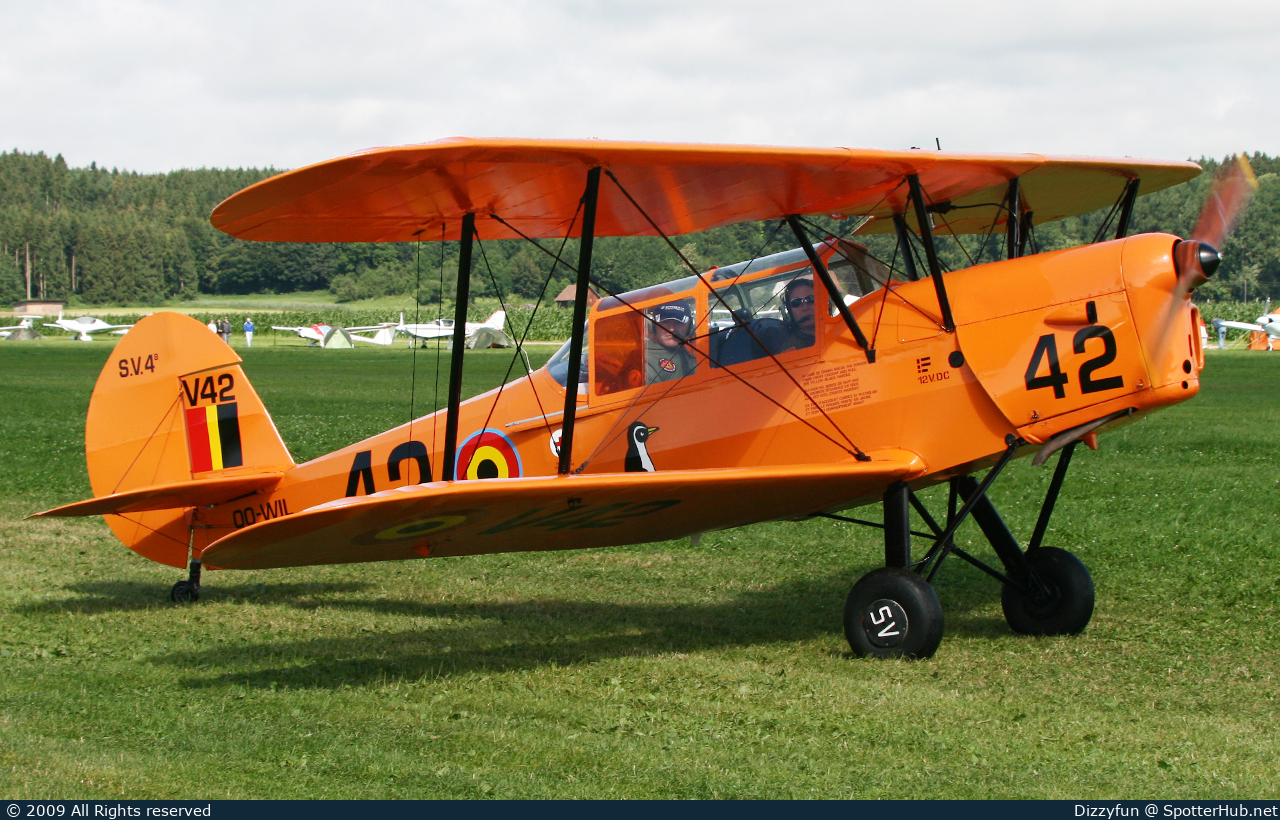 Photo of OO-WIL - Stampe et Vertongen SV.4B operated by Private