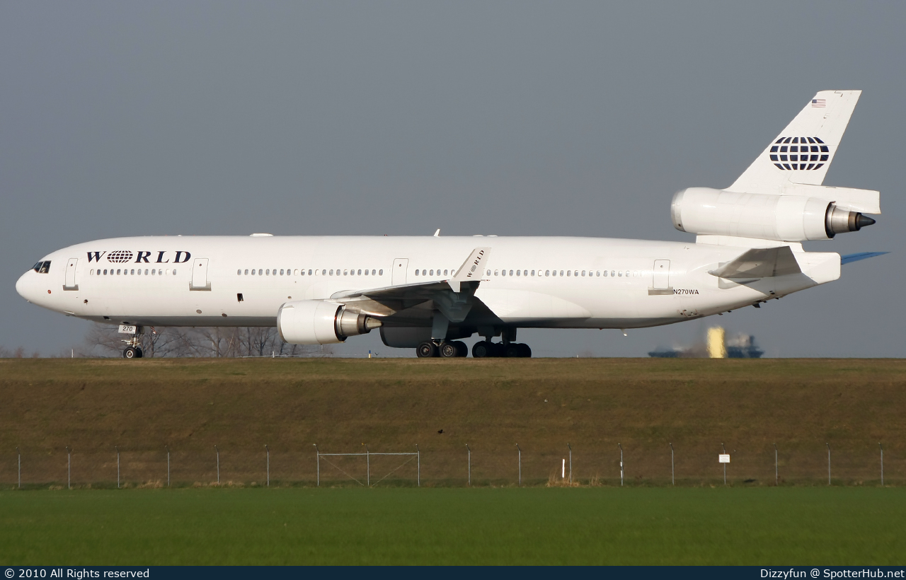 Photo of N270WA - McDonnell Douglas MD-11 operated by World Airways