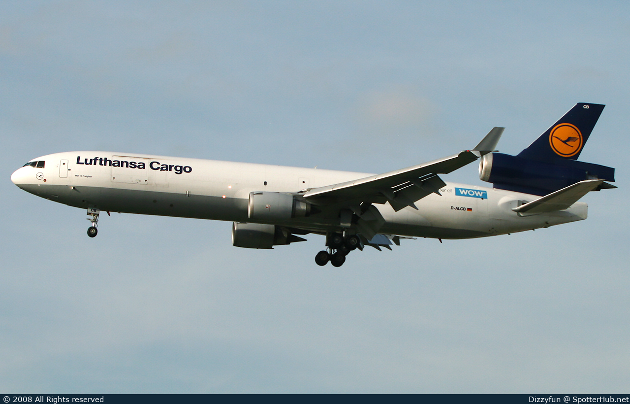 Photo of D-ALCB - McDonnell Douglas MD-11(F) operated by Lufthansa Cargo