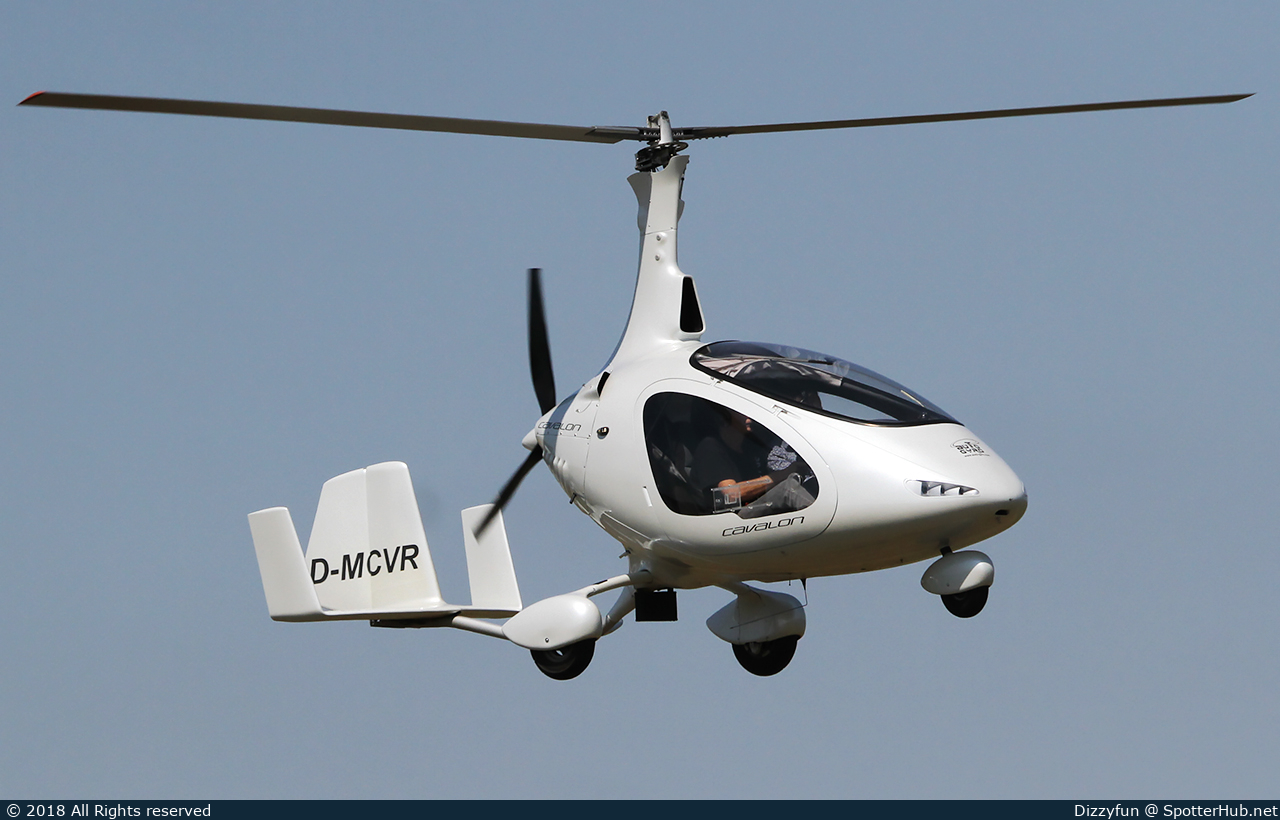 Photo of D-MCVR - AutoGyro Cavalon operated by Private