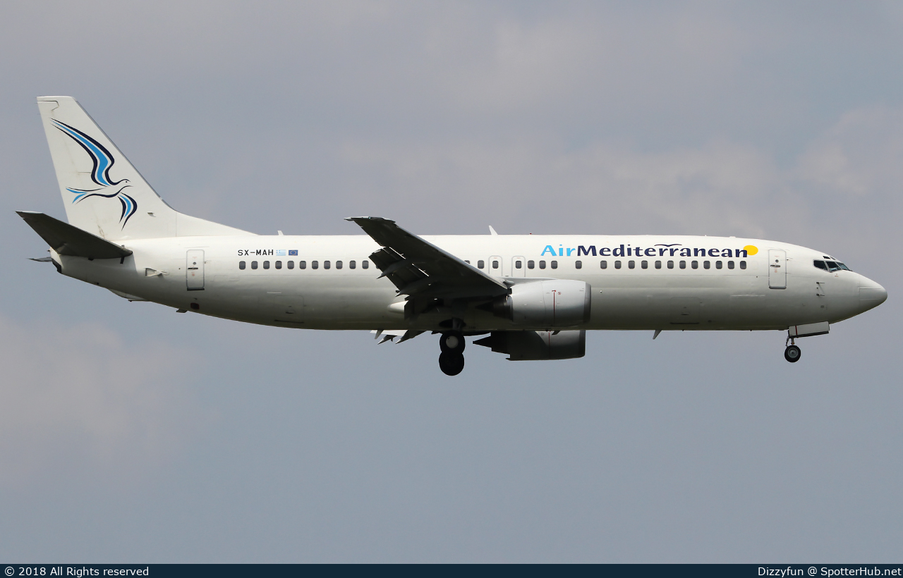 Photo of SX-MAH - Boeing 737-405 operated by Air Mediterranean
