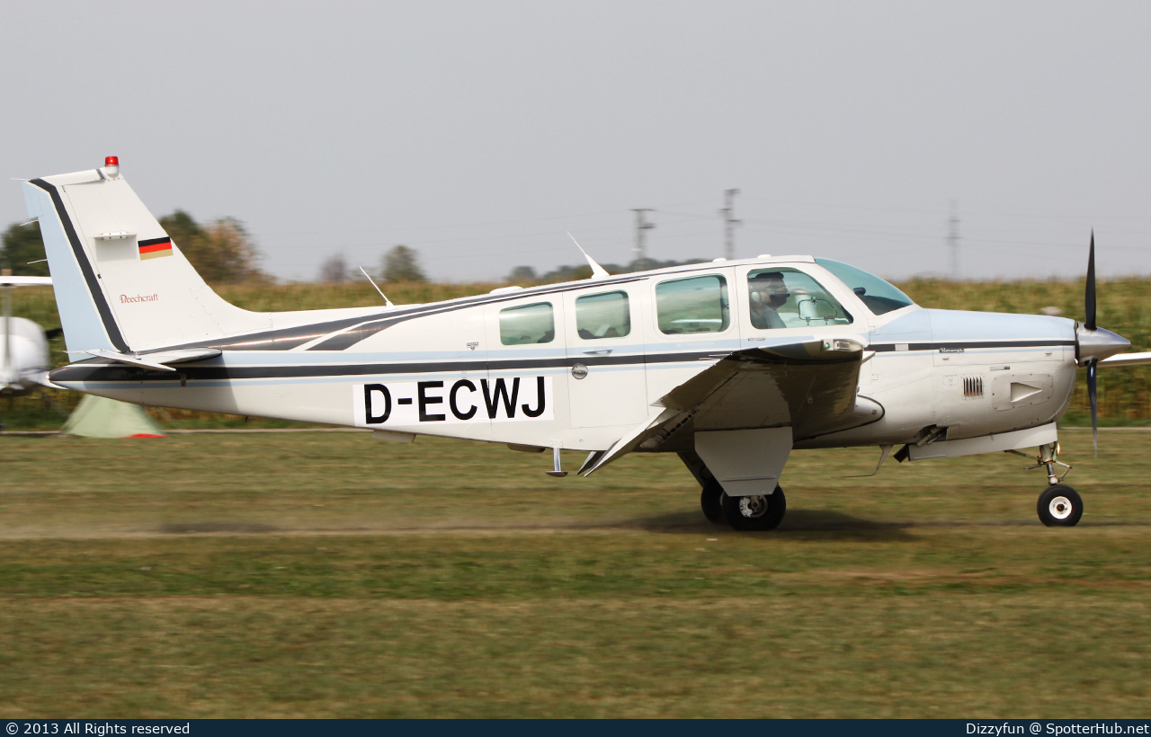 Photo of D-ECWJ - Beechcraft B36TC Bonanza operated by Private