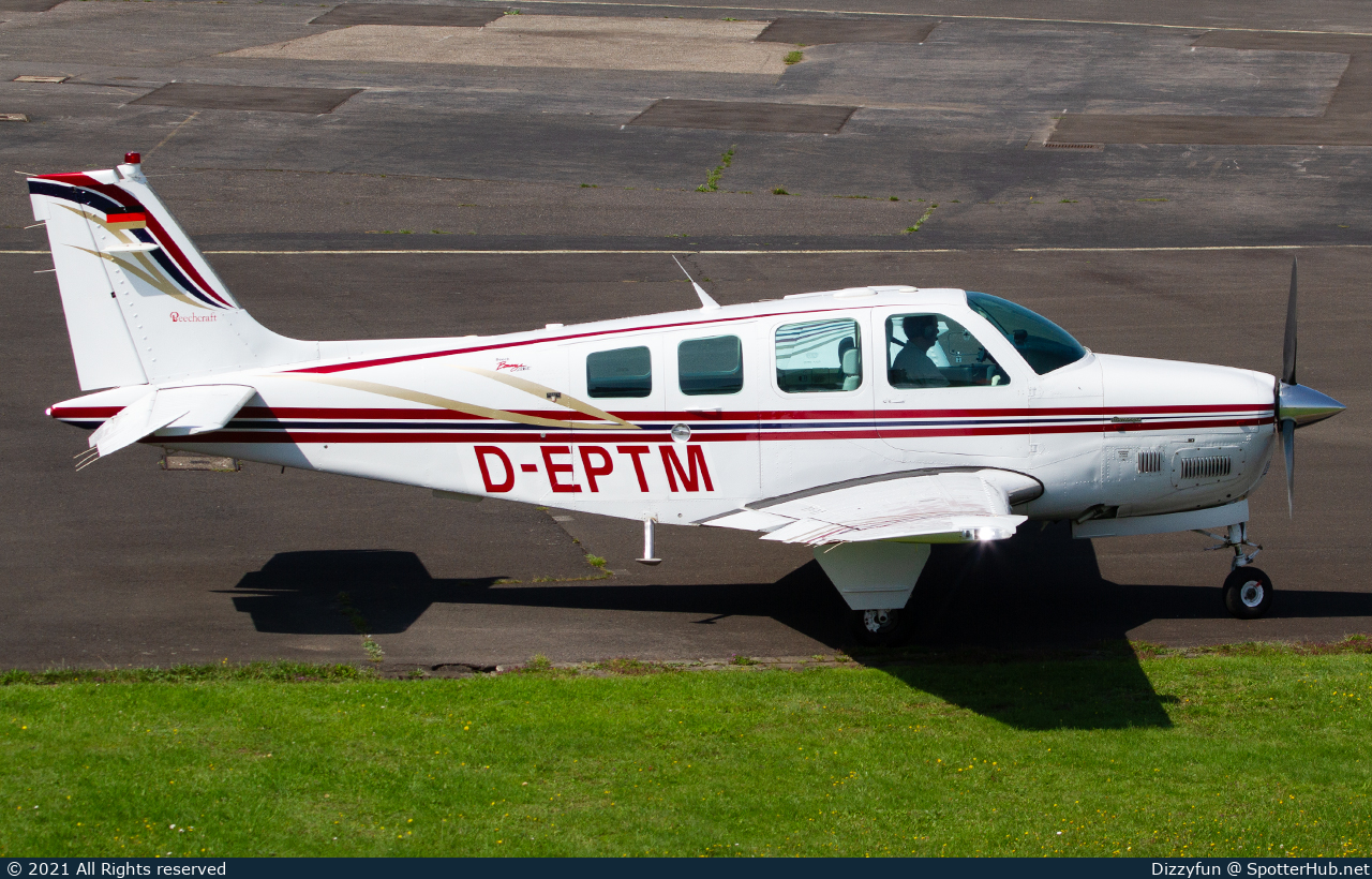 Photo of D-EPTM - Beechcraft B36TC Bonanza operated by Private