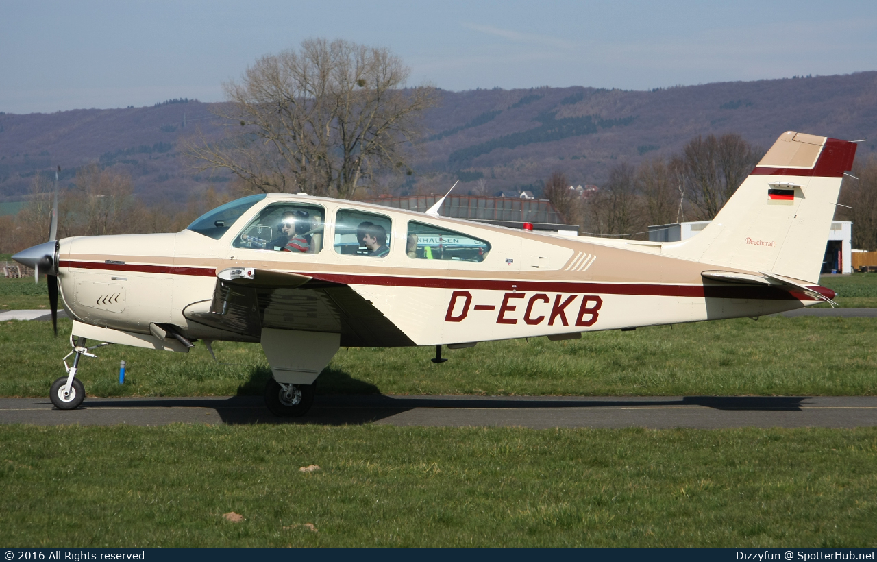 Photo of D-ECKB - Beechcraft F33A Bonanza operated by Private