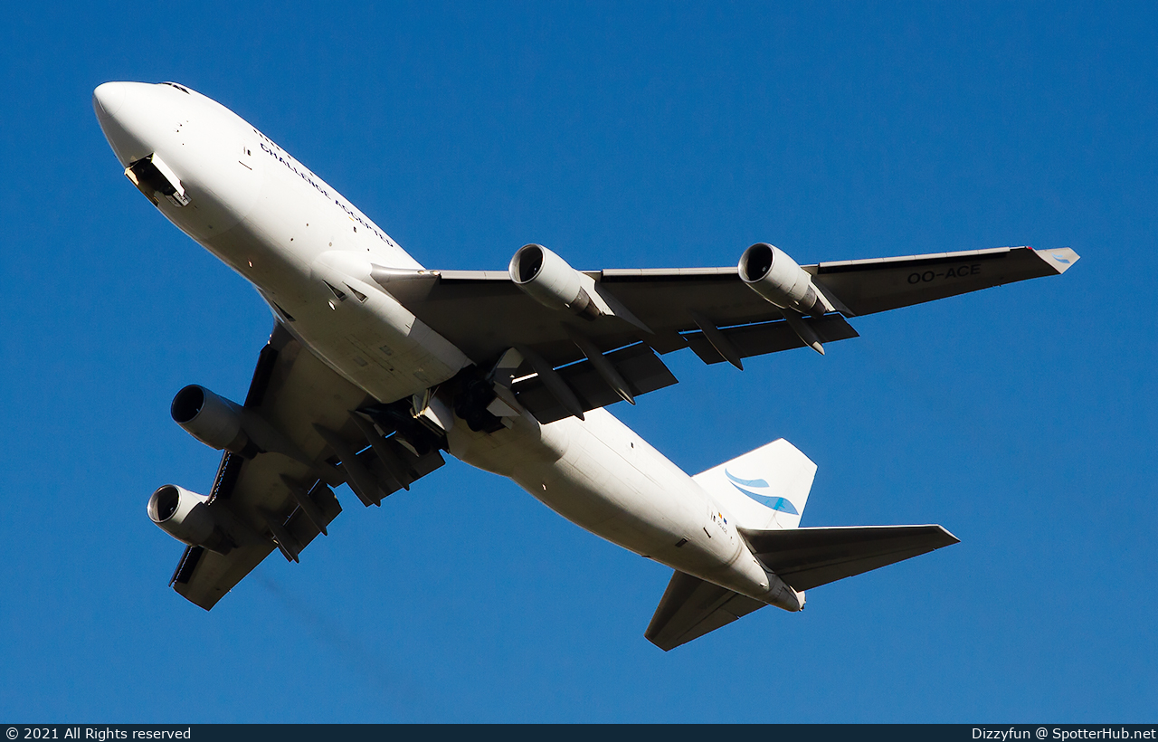 Photo of OO-ACE - Boeing 747-412(BCF) operated by Challenge Airlines BE