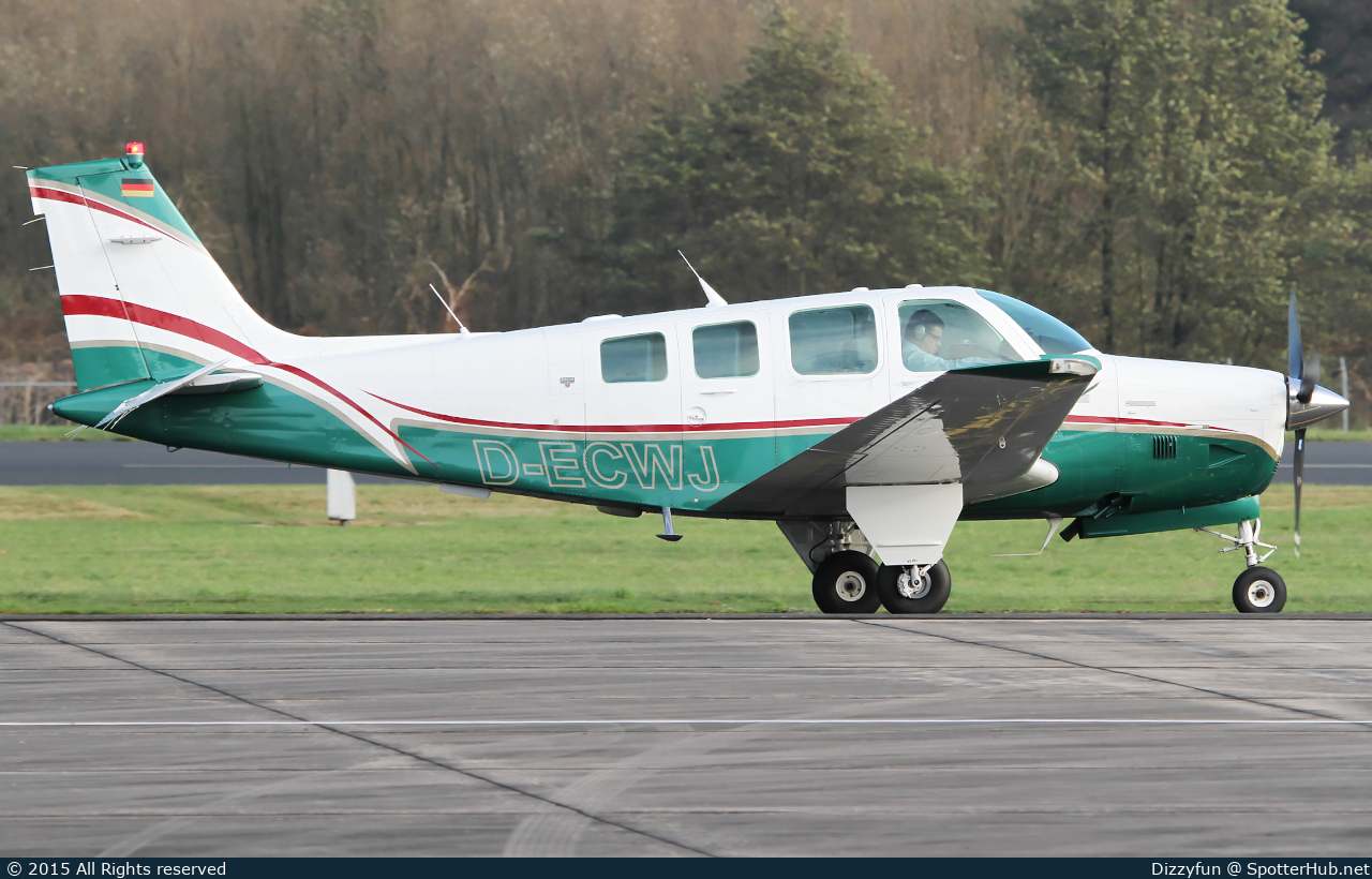 Photo of D-ECWJ - Beechcraft B36TC Bonanza operated by Private