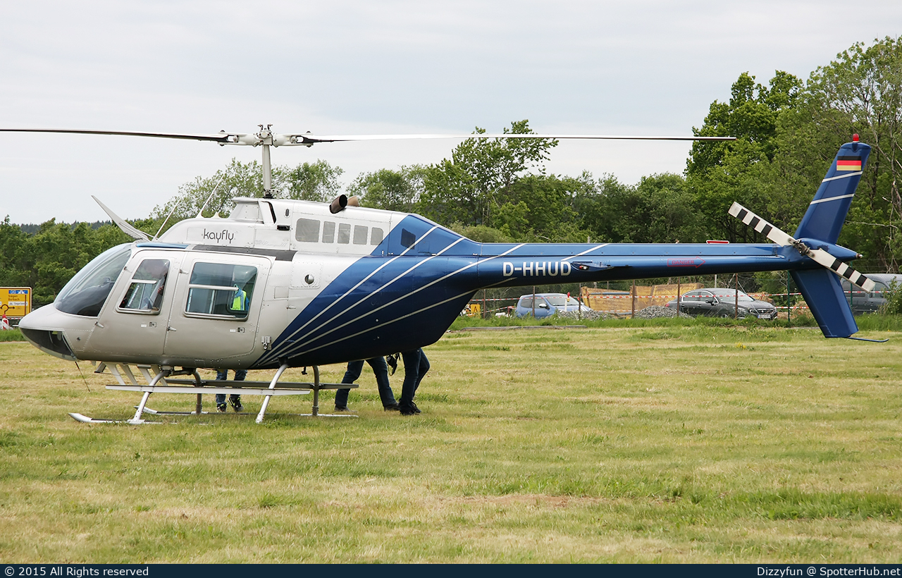 Photo of D-HHUD - Bell 206B JetRanger III operated by kayfly