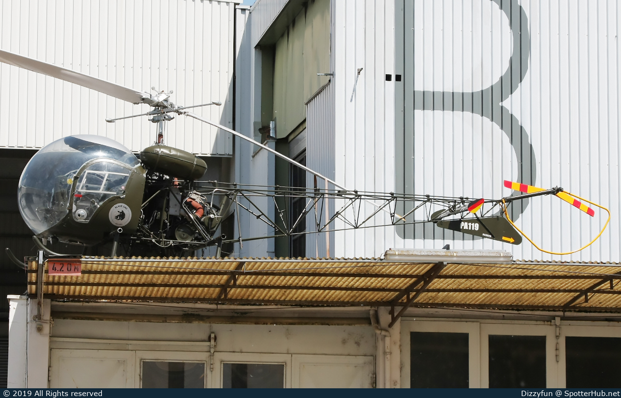 Photo of PA+119 - Bell 47G-2 operated by Private
