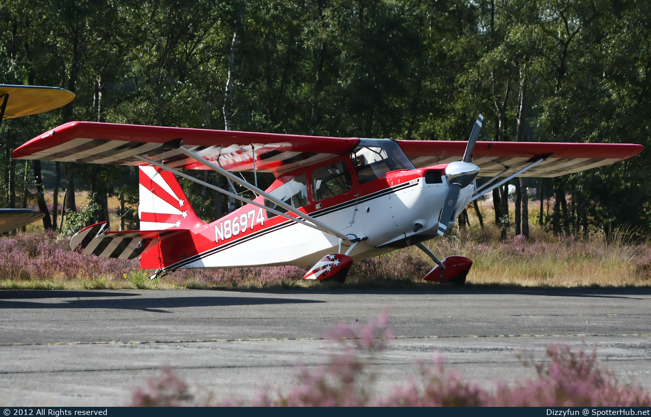 Photo of N86974 - American Champion 8KCAB Super Decathlon operated by Private