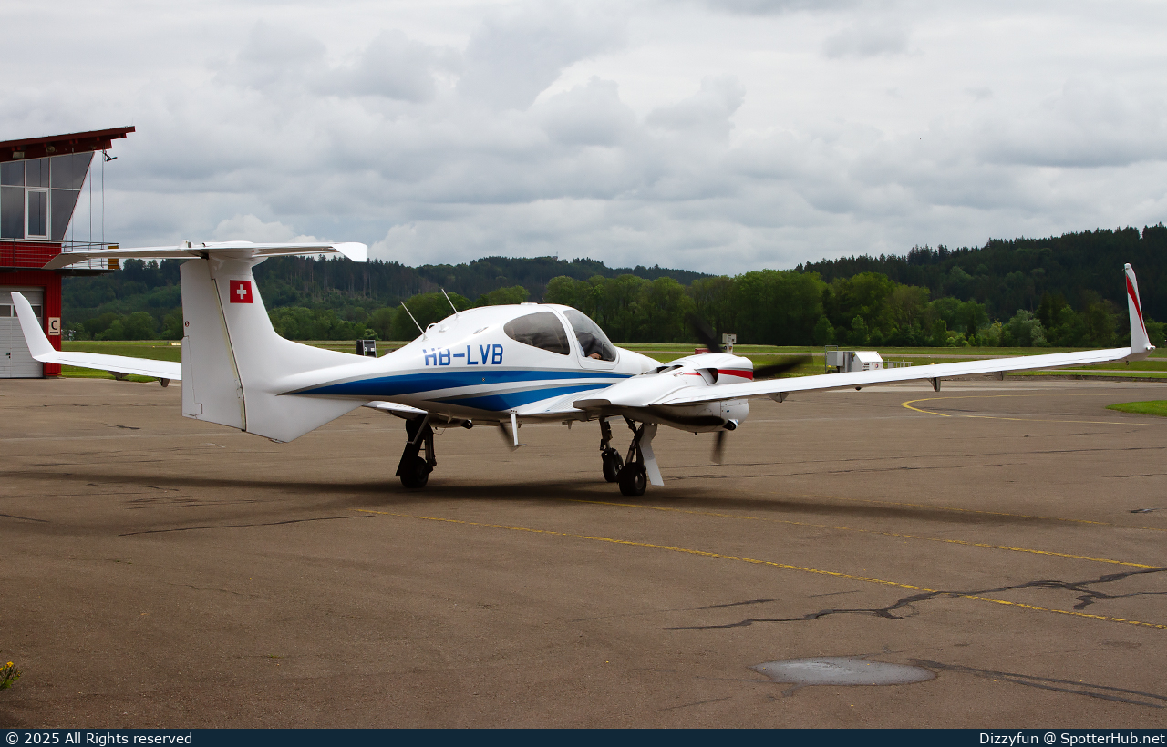 Photo of HB-LVB - Diamond DA42 NG Twin Star operated by Horizon Swiss Flight Academy