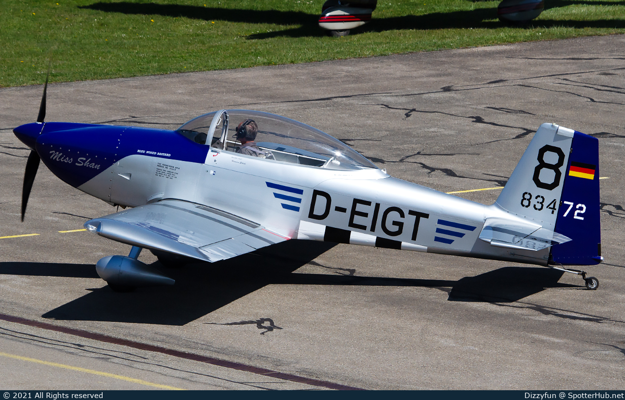 Photo of D-EIGT - Vans RV-8 operated by Private
