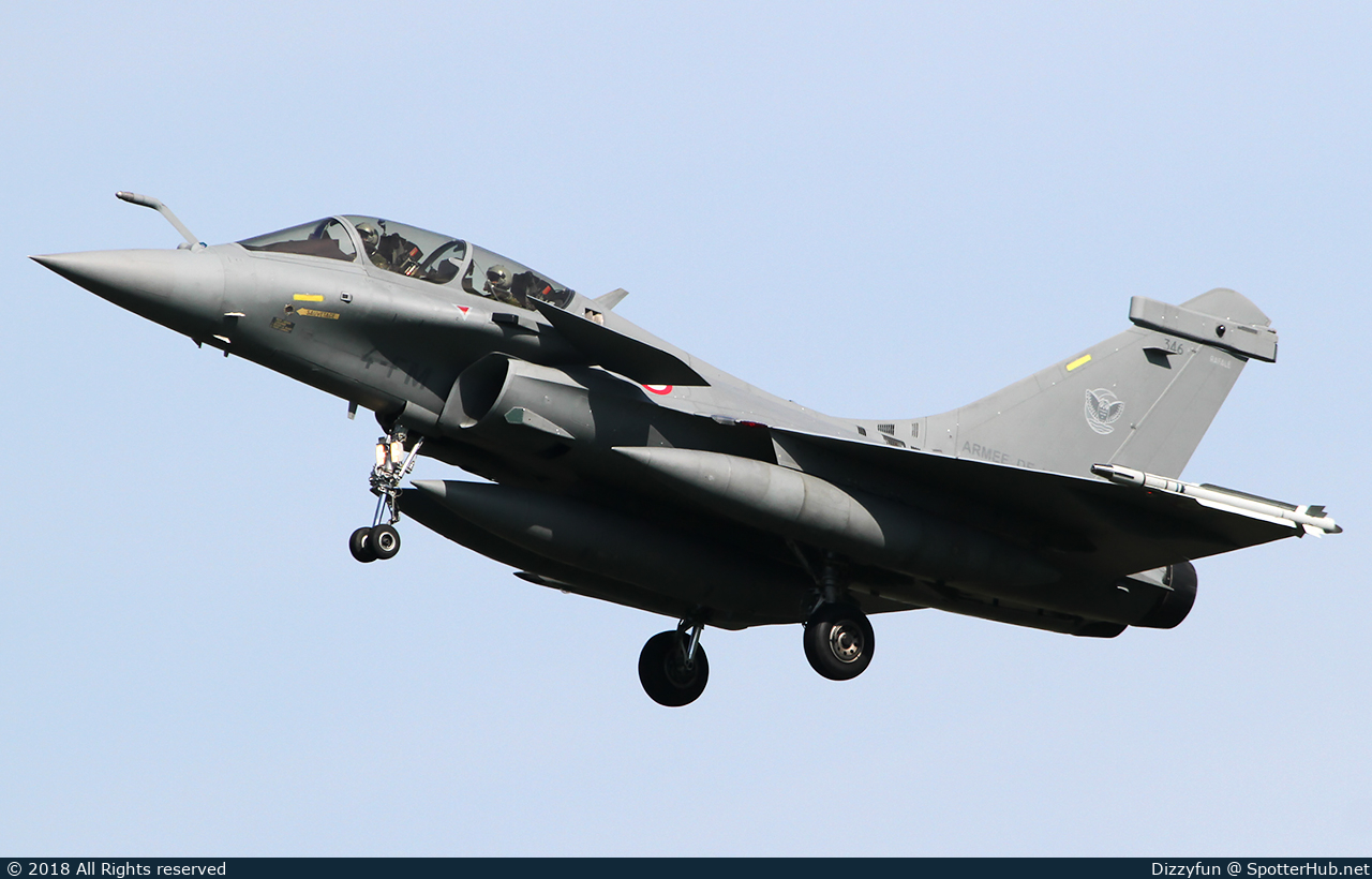 Photo of 346 - Dassault Rafale B operated by French Air Force