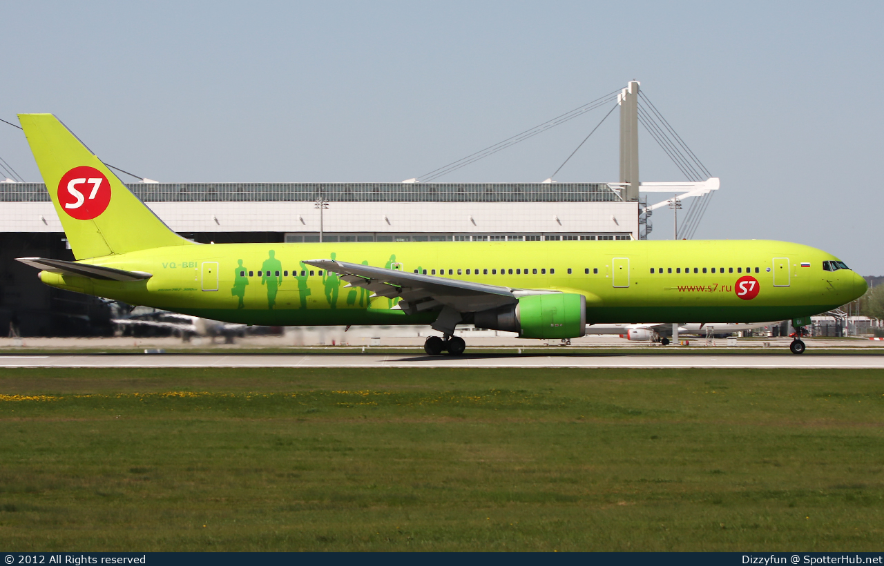 Photo of VQ-BBI - Boeing 767-328(ER) operated by S7 Airlines