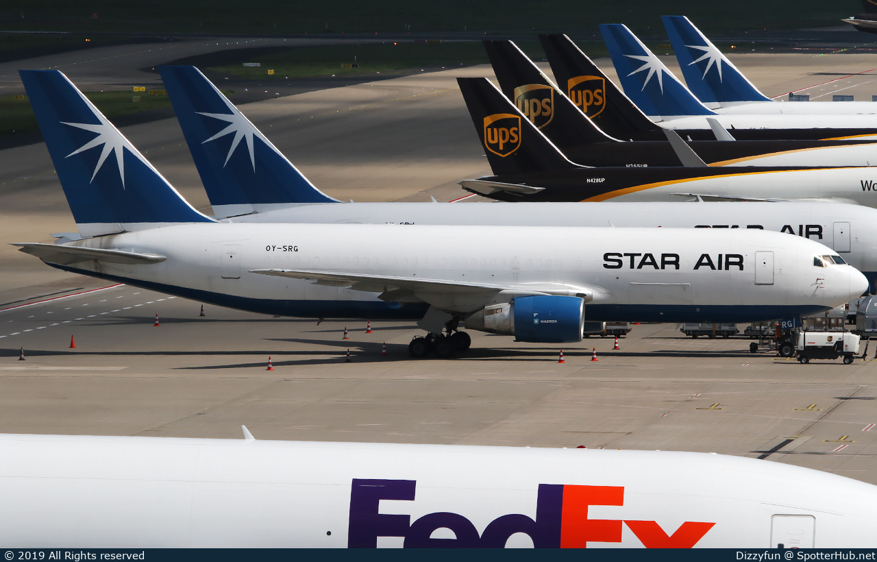 Photo of OY-SRG - Boeing 767-219(BDSF) operated by Star Air