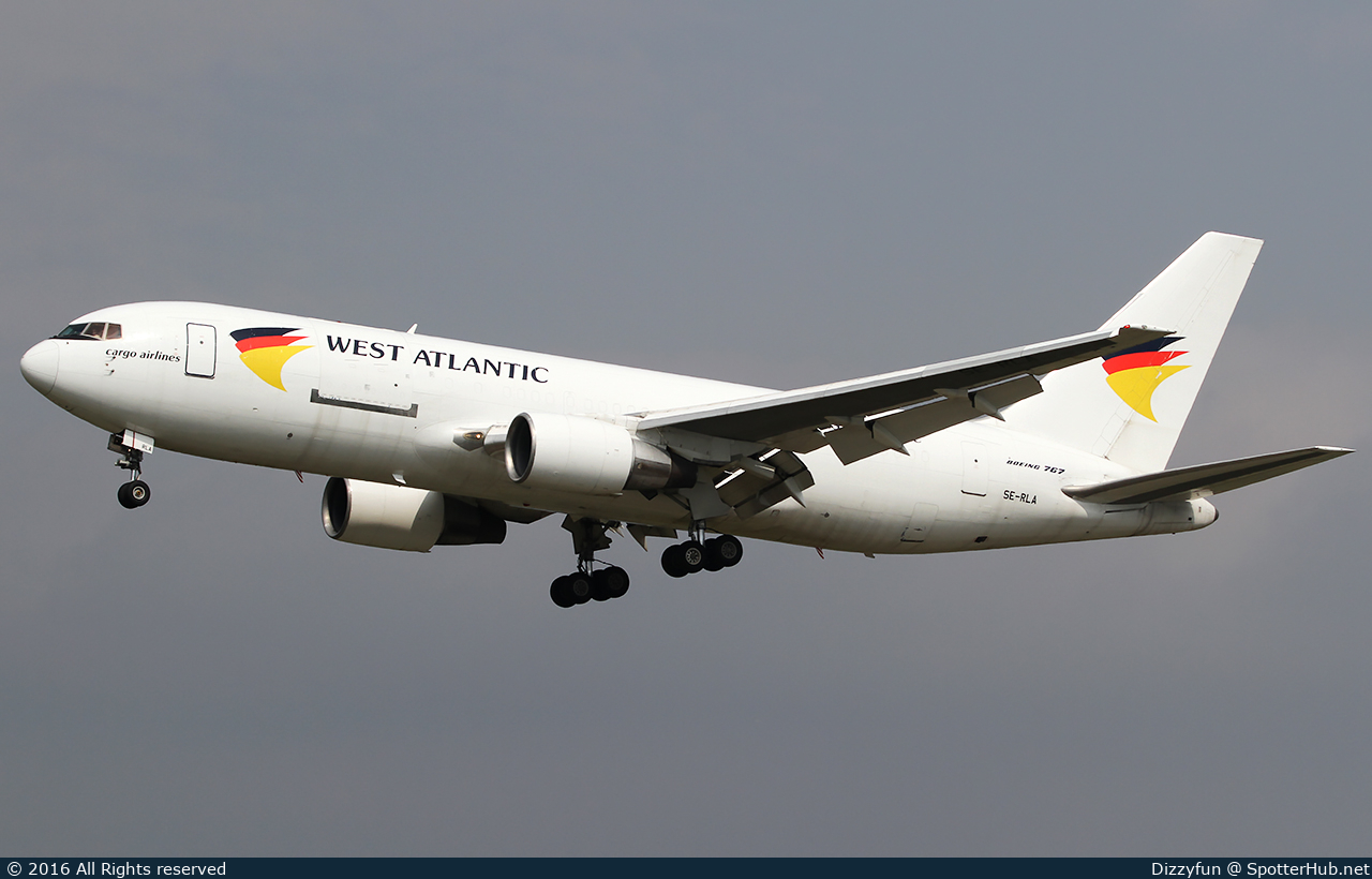 Photo of SE-RLA - Boeing 767-232(BDSF) operated by West Atlantic Airlines