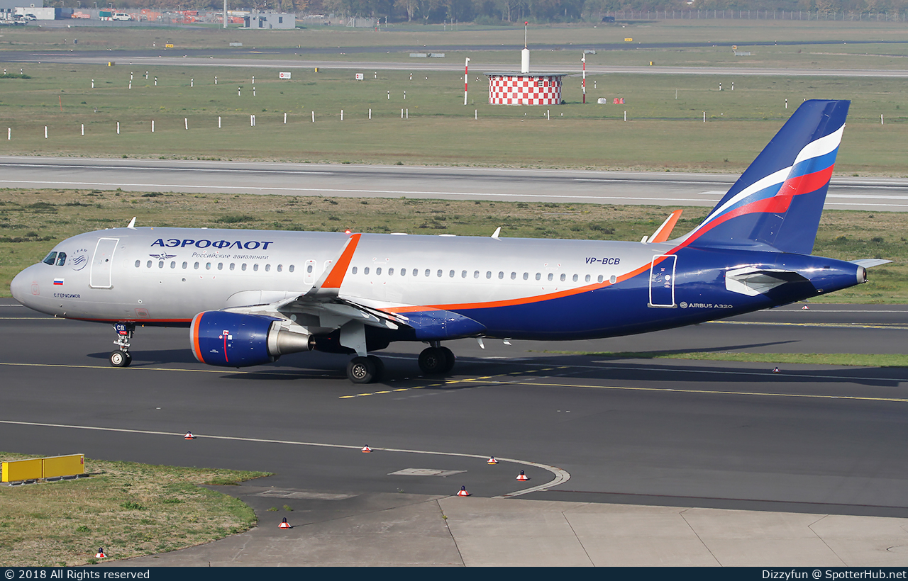 Photo of VP-BCB - Airbus A320-214 operated by Aeroflot