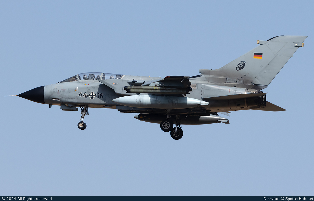 Photo of 44+16 - Panavia Tornado IDS operated by German Air Force