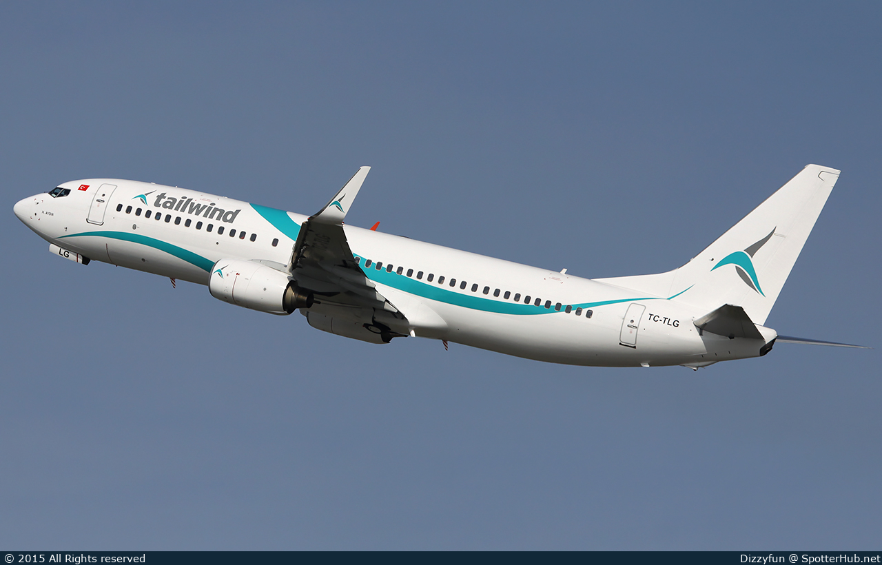 Photo of TC-TLG - Boeing 737-8K5 operated by Tailwind Airlines