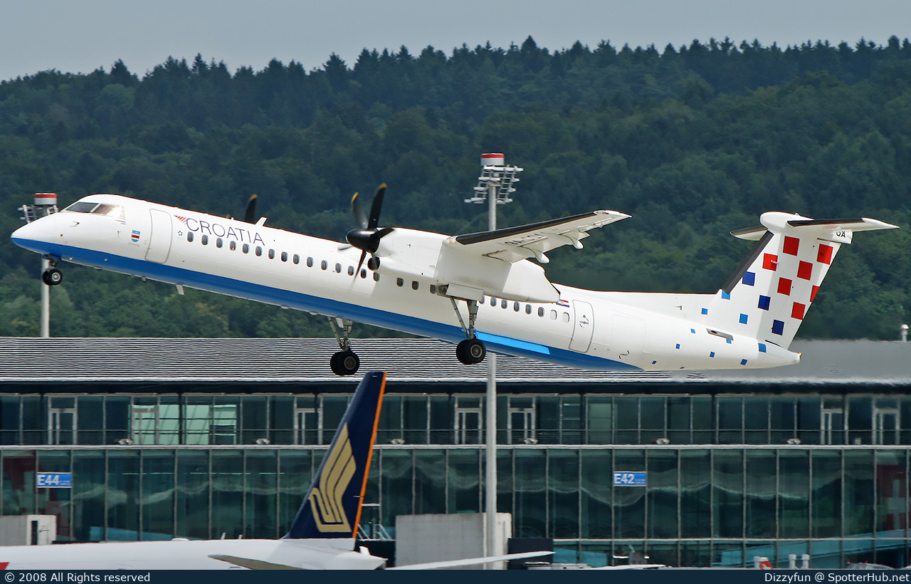 Photo of 9A-CQA - Bombardier DHC-8-402 Dash 8 Q400 operated by Croatia Airlines