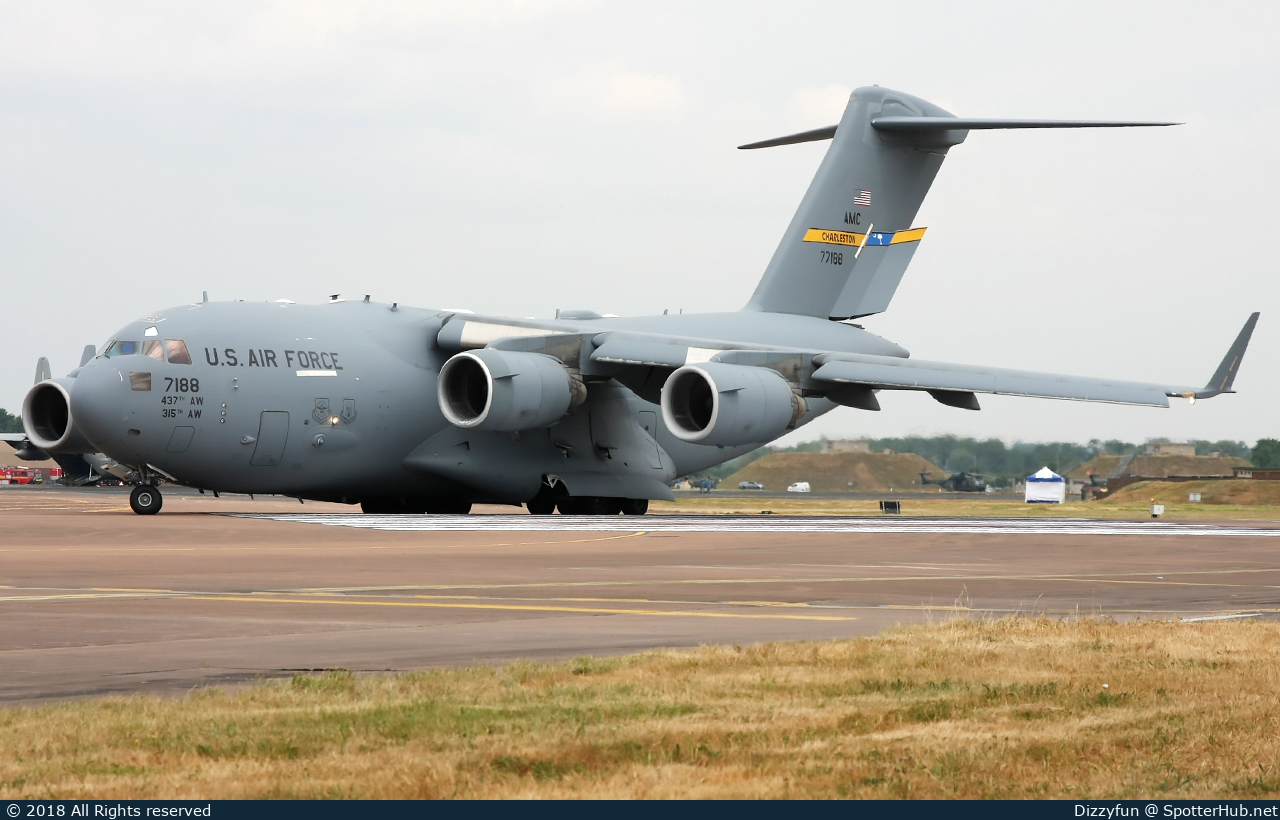Photo of 07-7188 - Boeing C-17A Globemaster III operated by US Air Force