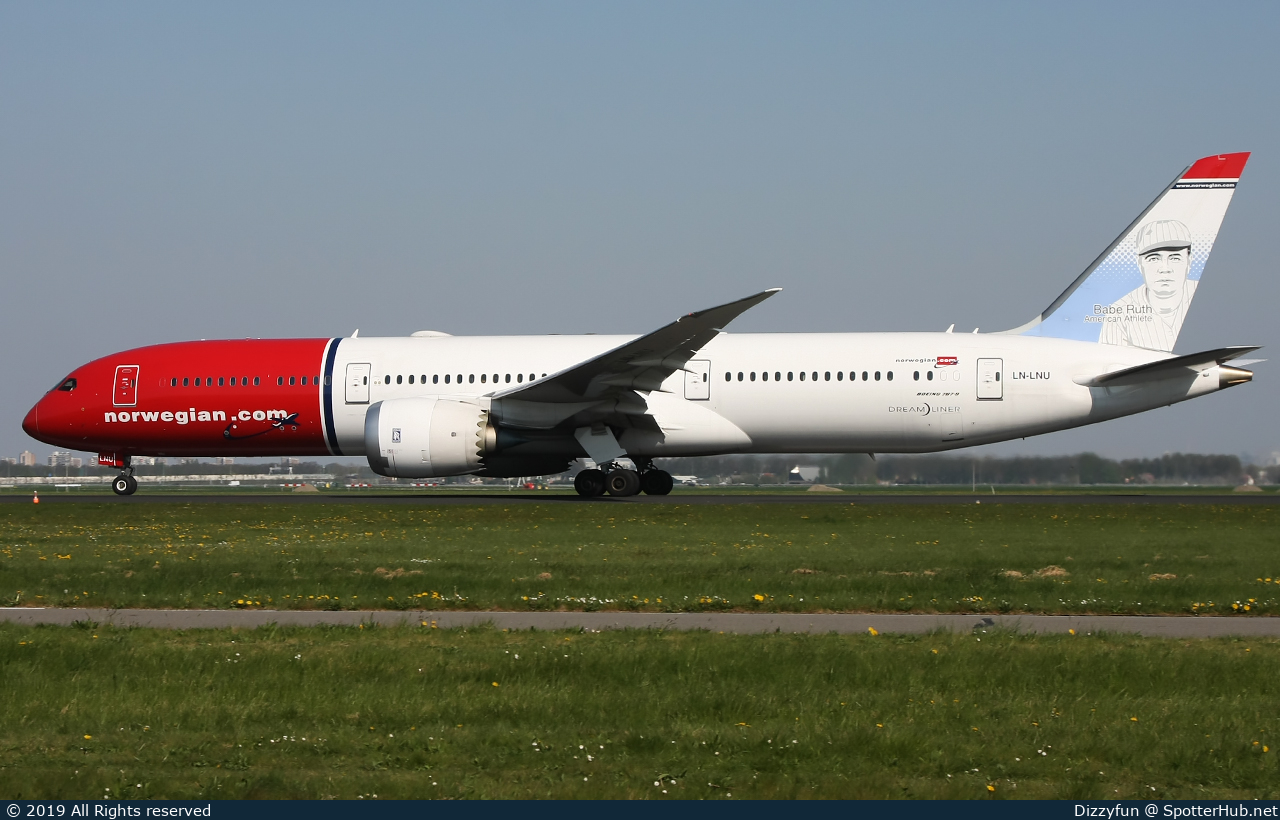 Photo of LN-LNU - Boeing 787-9 Dreamliner operated by Norwegian Long Haul