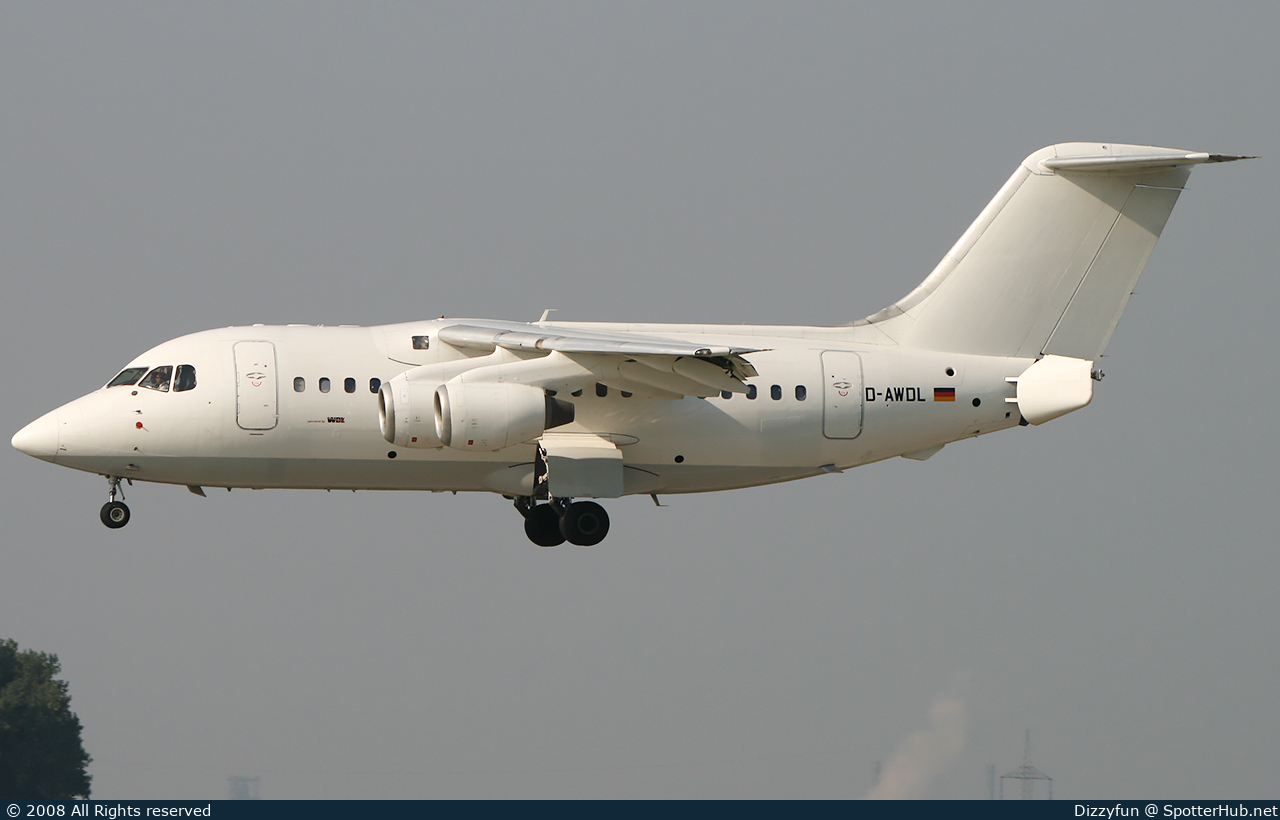 Photo of D-AWDL - British Aerospace 146-100 operated by WDL Aviation