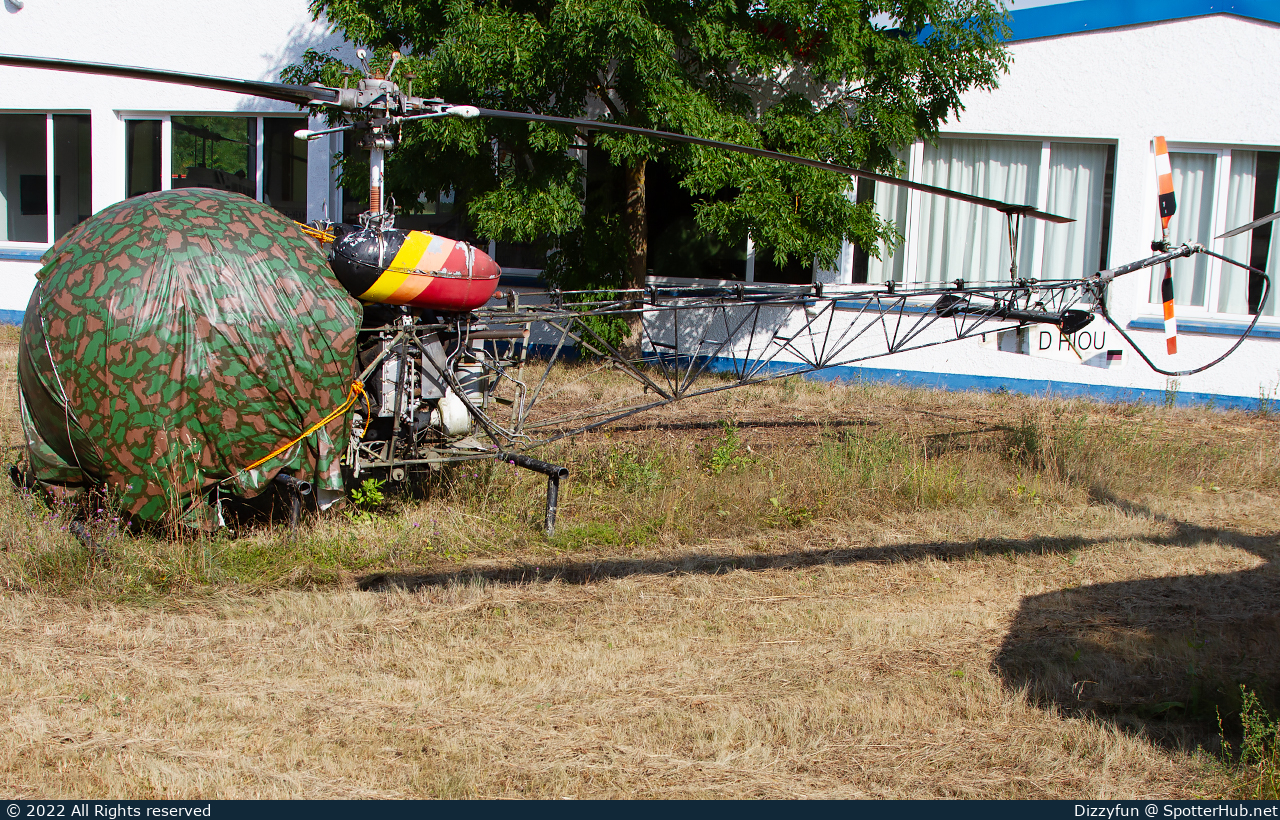Photo of D-HIOU - Bell 47G-3B-1T operated by Meravo Helicopters