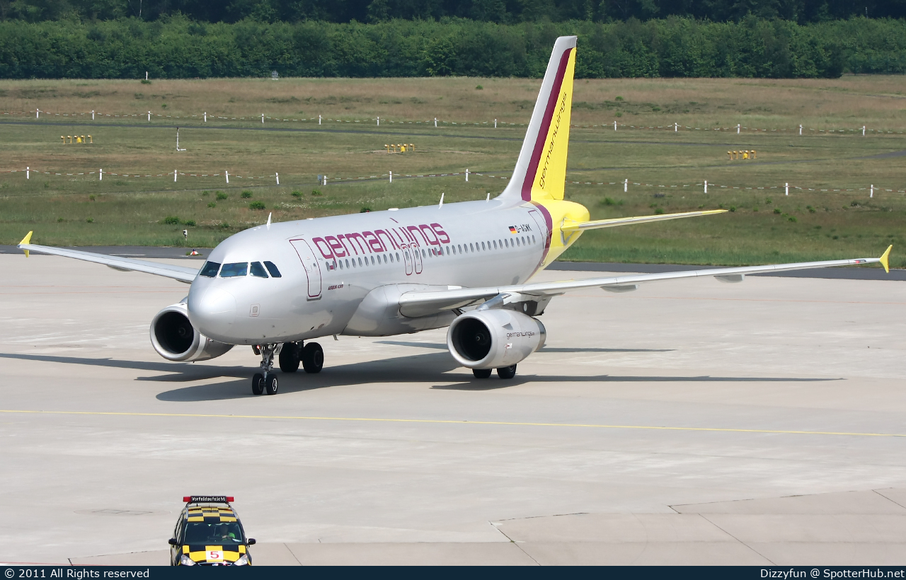 Photo of D-AGWK - Airbus A319-132 operated by Germanwings