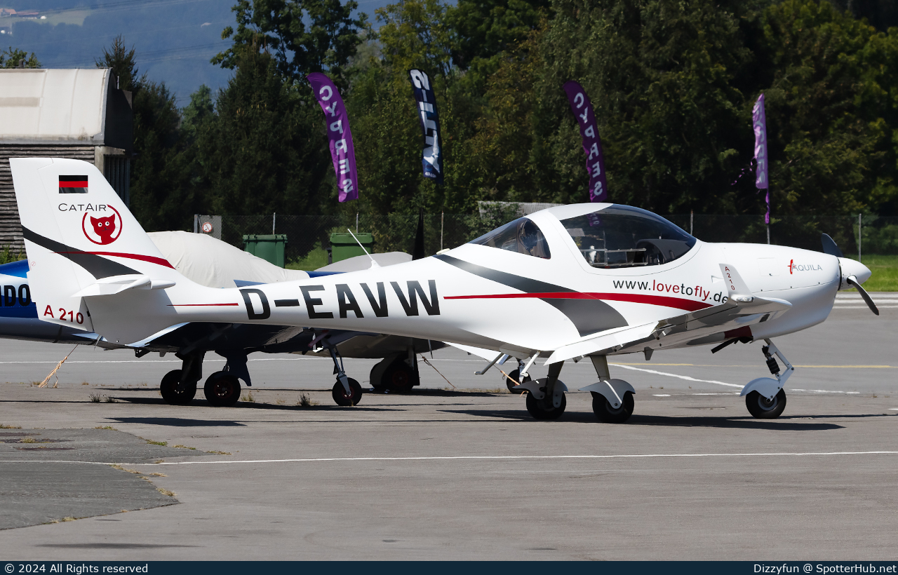Photo of D-EAVW - Aquila A210 operated by CatAir