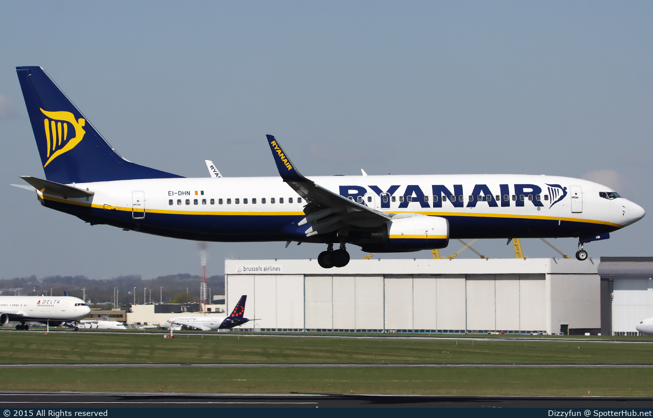 Photo of EI-DHN - Boeing 737-8AS operated by Ryanair