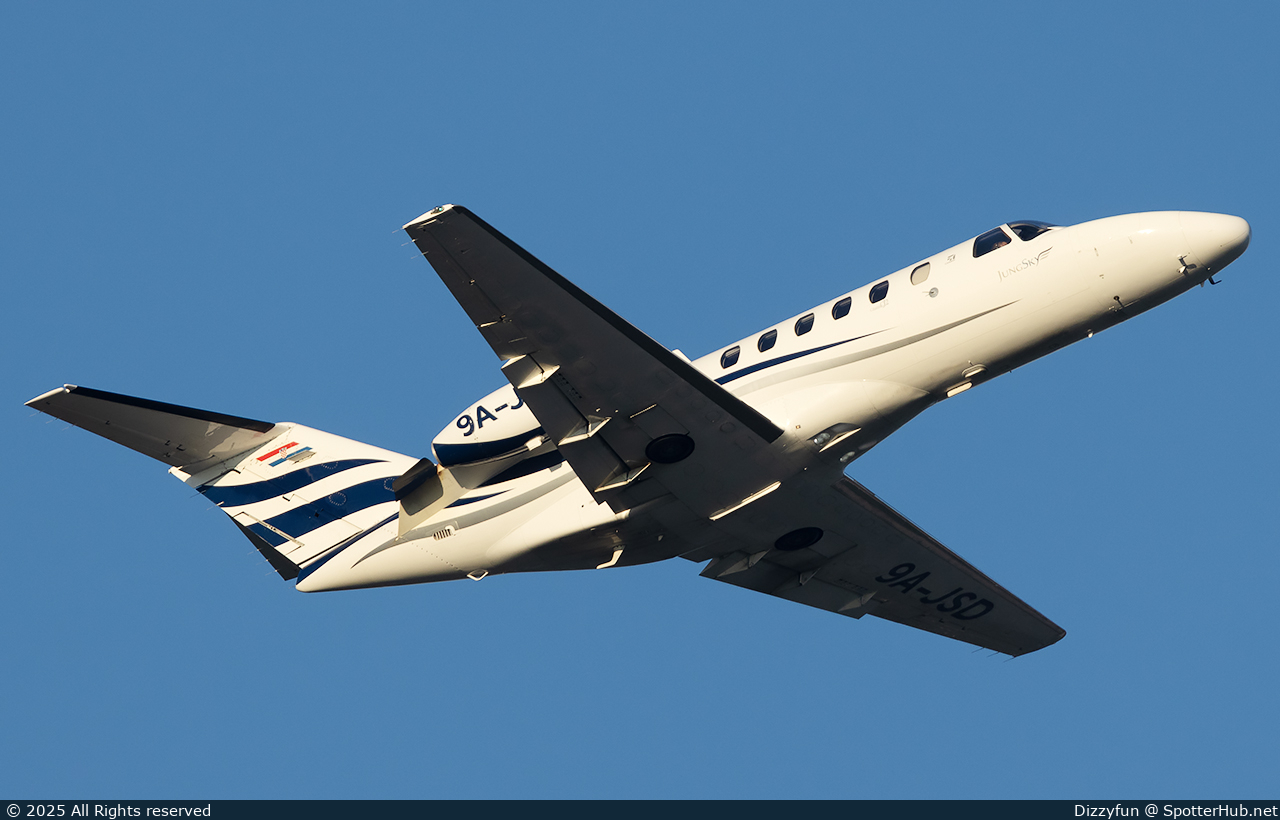 Photo of 9A-JSD - Cessna 525A CitationJet CJ2 operated by Jung Sky