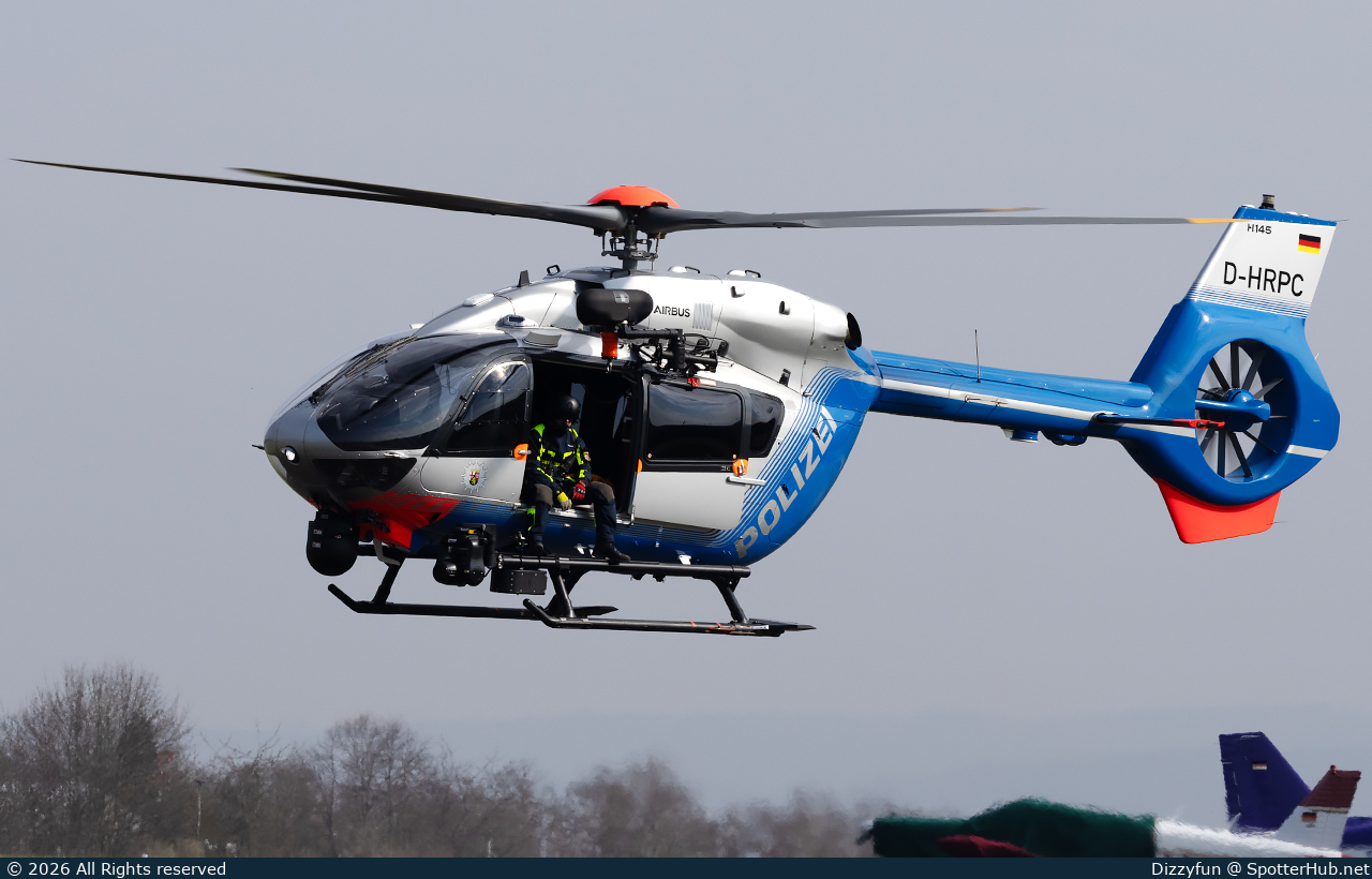 Photo of D-HRPC - Airbus Helicopters H145 operated by German Police - Hubschrauberstaffel Rheinland-Pfalz