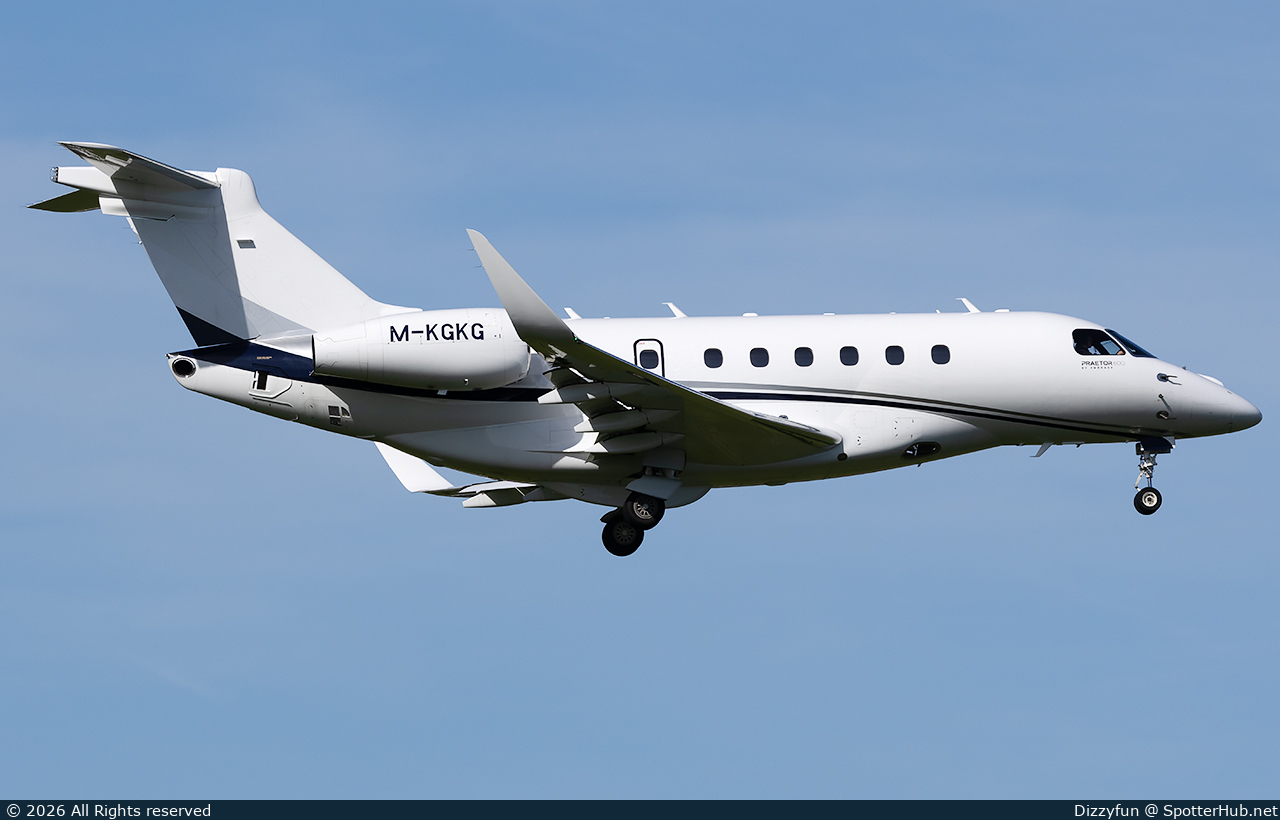 Photo of M-KGKG - Embraer Praetor 600 operated by Private