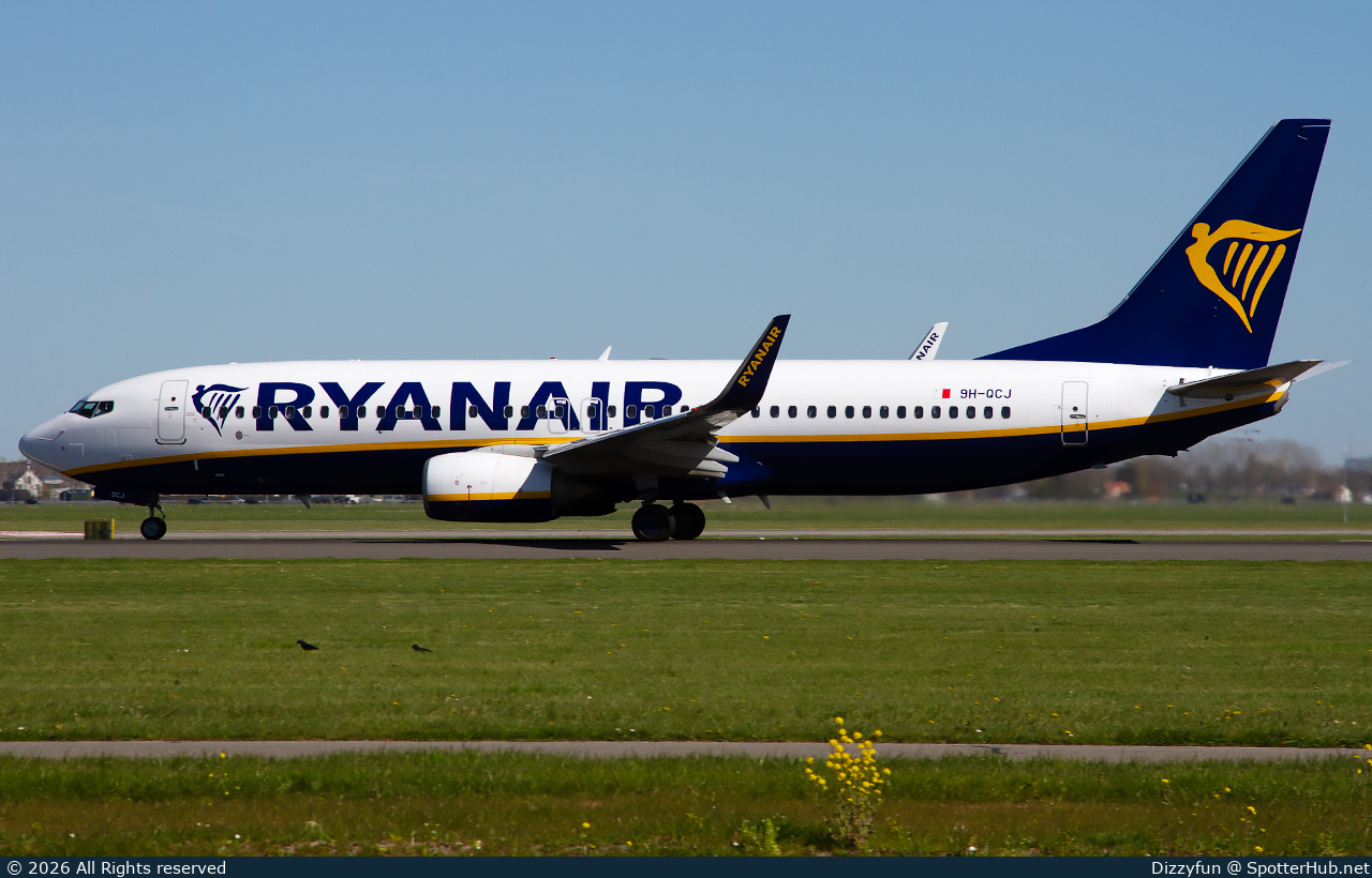 Photo of 9H-QCJ - Boeing 737-8AS operated by Ryanair (opb Malta Air)